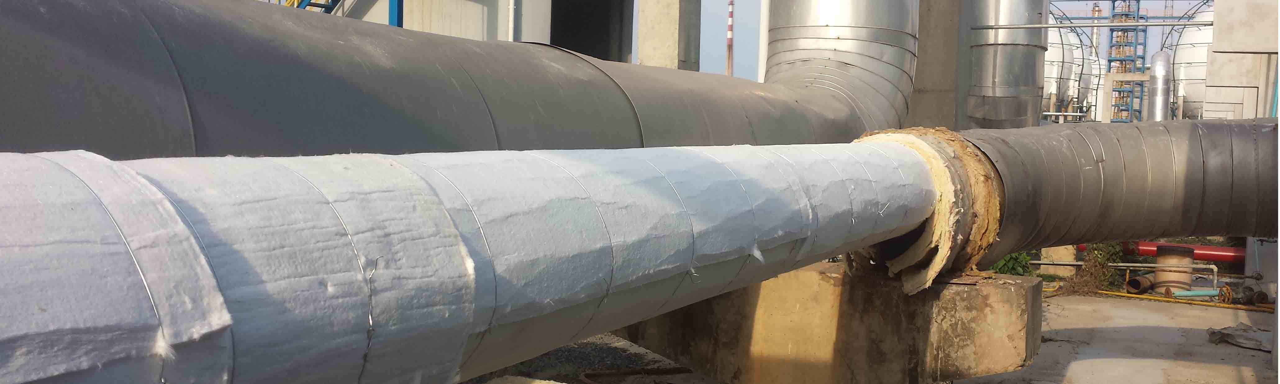 Aerogel Blanket used for Pipe